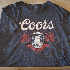 XL Coors tshirt